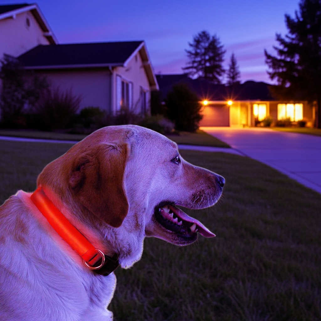 LED Light Up Dog Collar